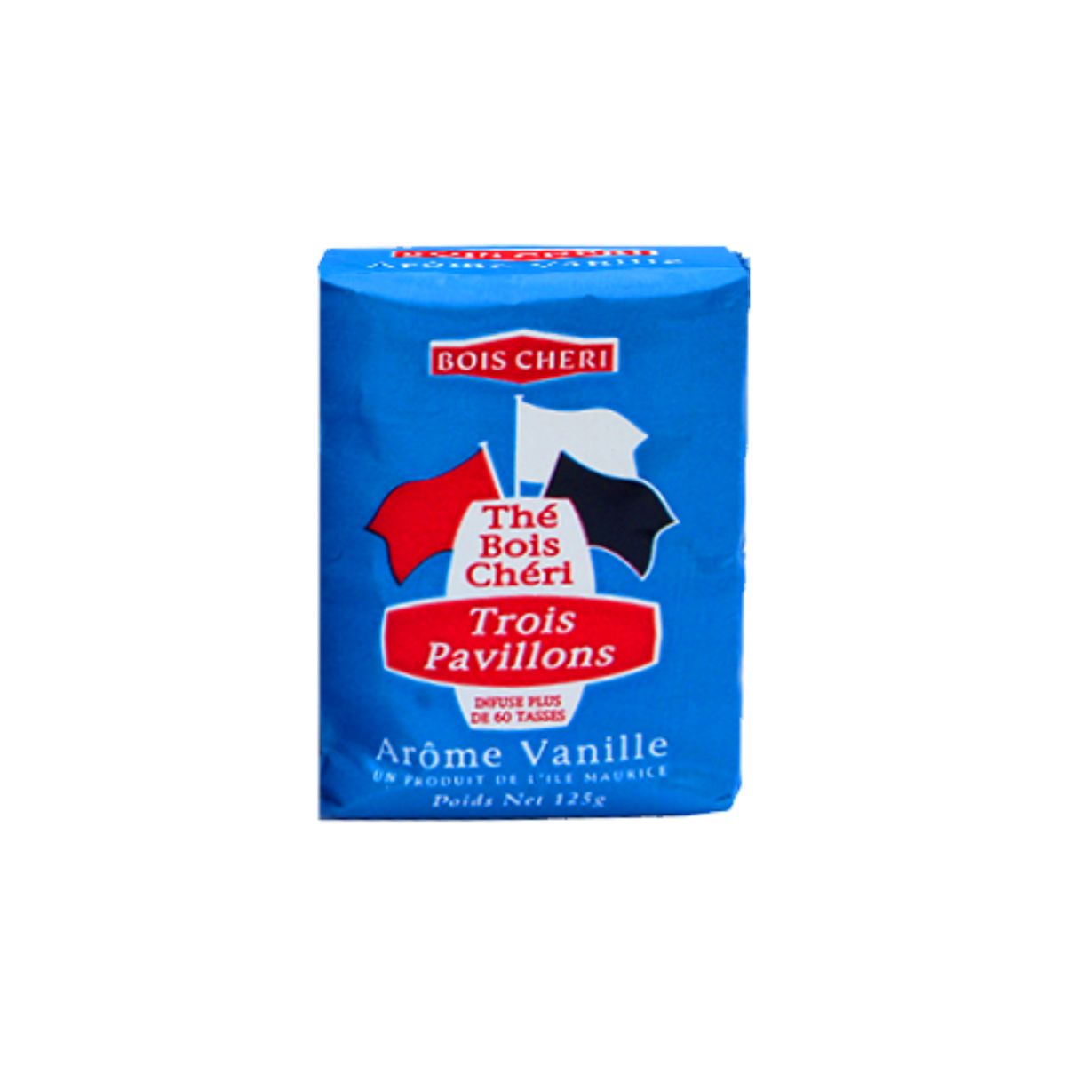 Thé Boîte 125gr Trois Pavillons Vrac Bois Cheri