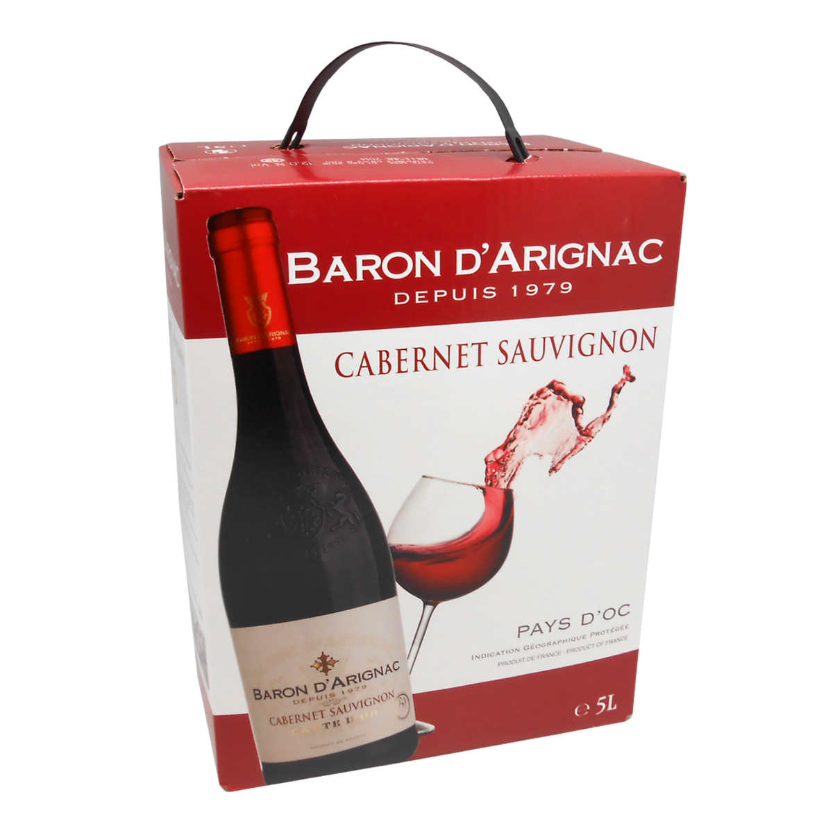 Baron D'Arignac Rouge Cubi 5L