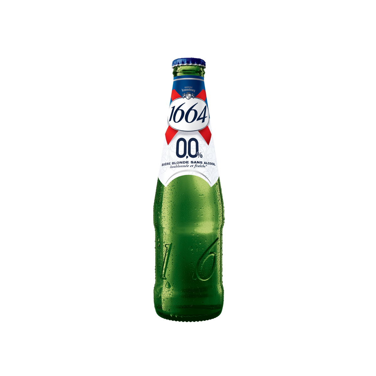 1664 Blonde Sans Alcool Bouteille Verre 25cl x 6