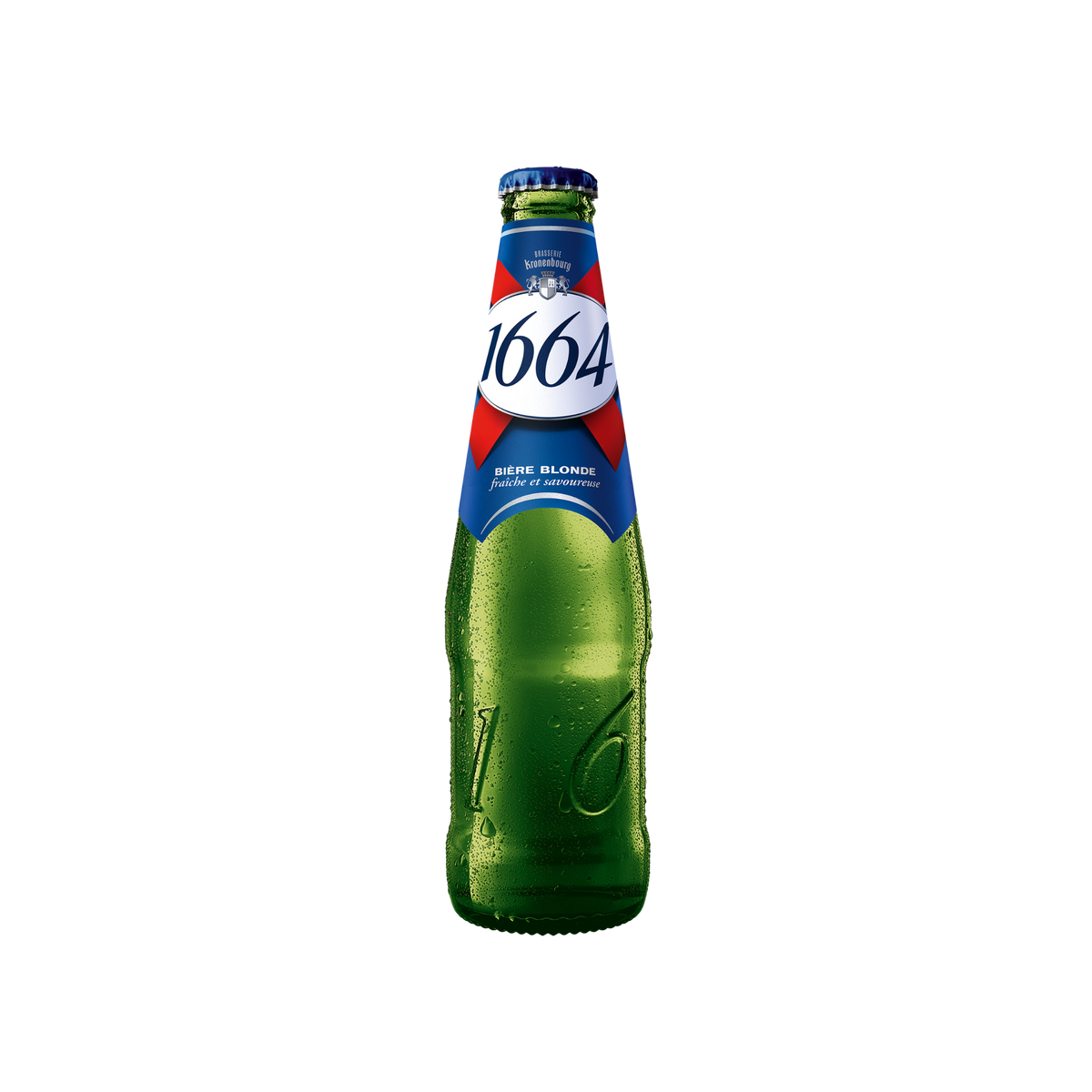 1664 Blonde Bouteille Verre 25cl x 18