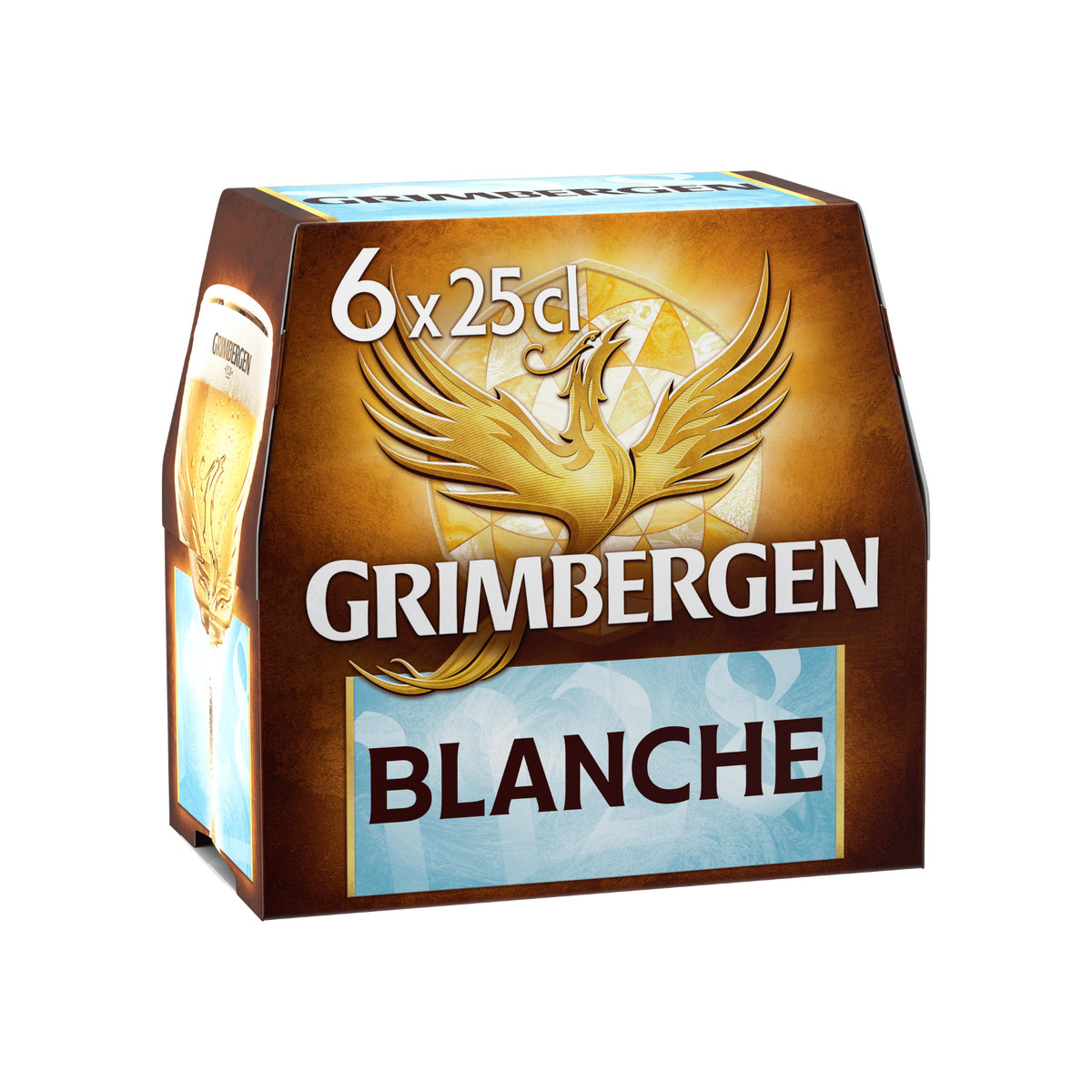 Grimbergen Blanche Bouteille Verre 25cl x 6