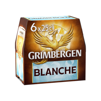 Grimbergen Blanche Bouteille Verre 25cl x 6