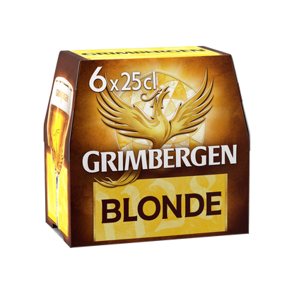 Grimbergen Blonde Bouteille Verre 25cl x 6