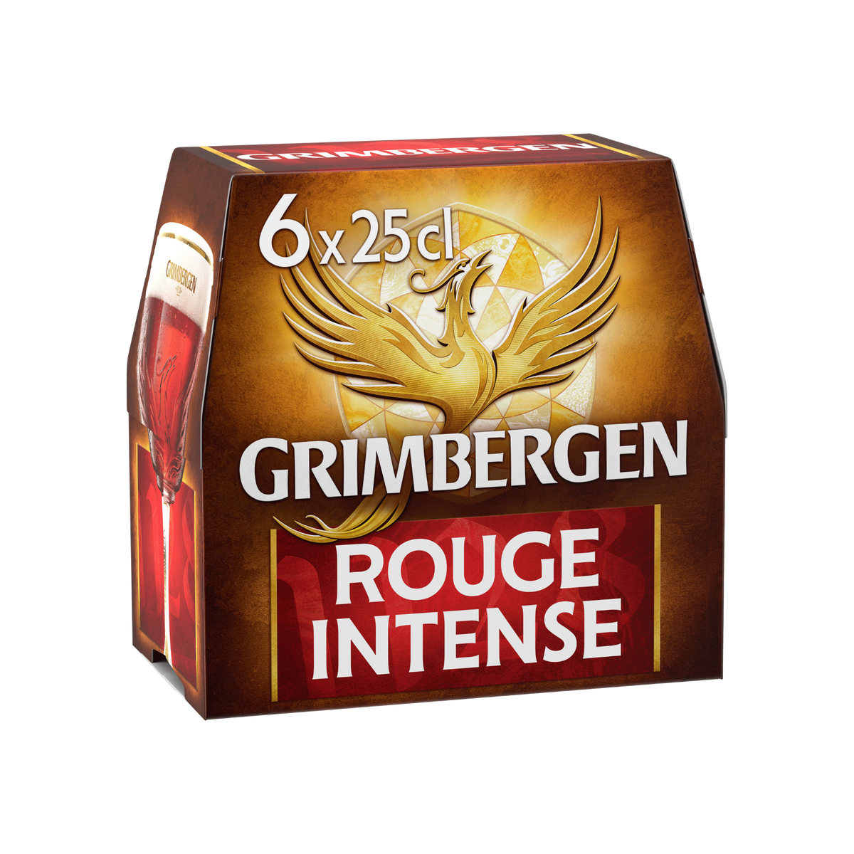 Grimbergen Rouge Bouteille Verre 25cl x 6