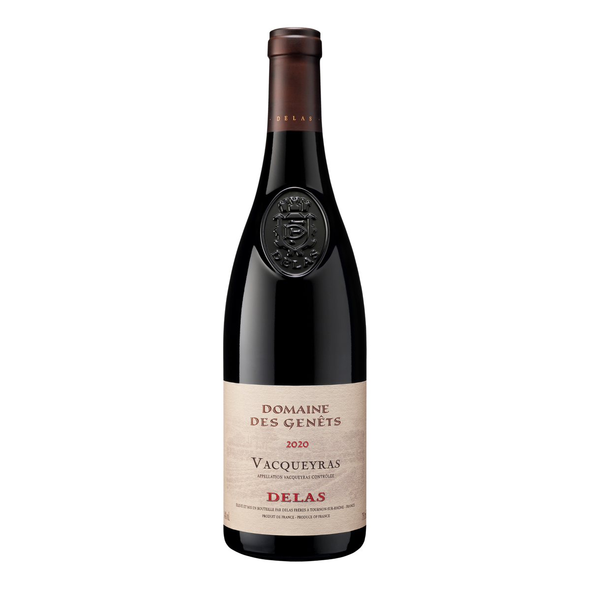 Delas Vacqueyras Rouge Domaine des Genêts 75cl