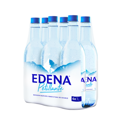 Edena Pétillante 1L x 6