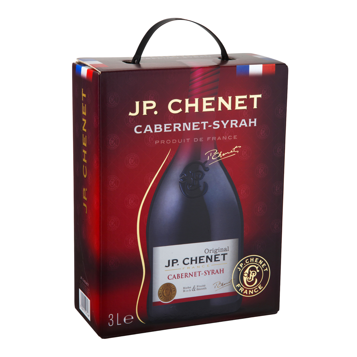 JP Chenet Cabernet Syrah Rouge Cubi 3L