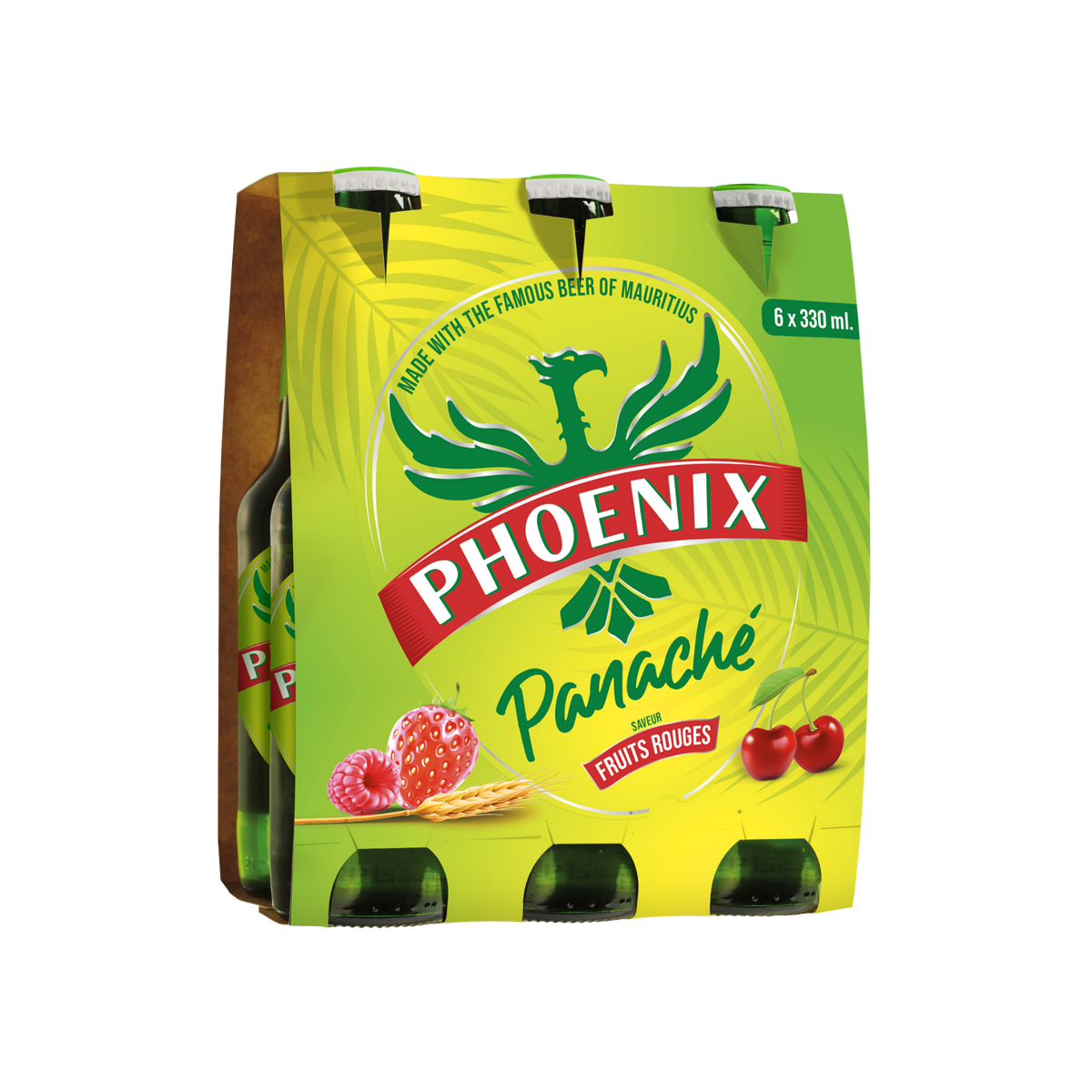 Panaché Fruits Rouges Bouteille Verre 33cl x 6