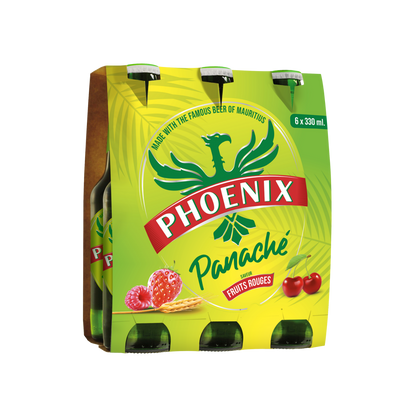 Panaché Fruits Rouges Bouteille Verre 33cl x 6