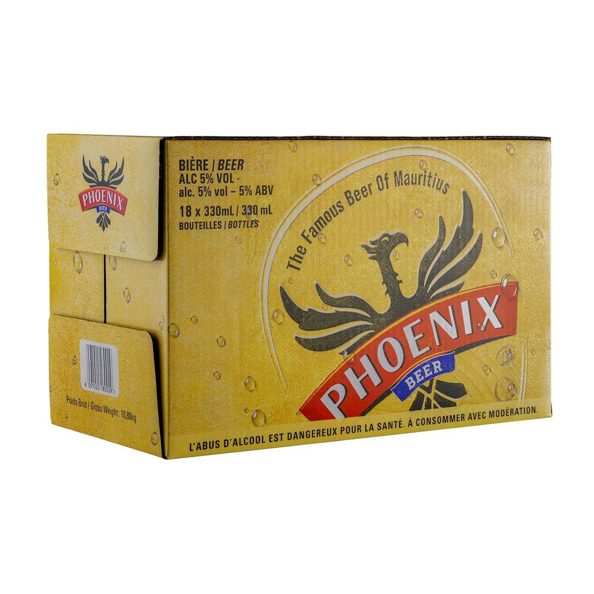 Phoenix Bouteille Verre 33cl x 18