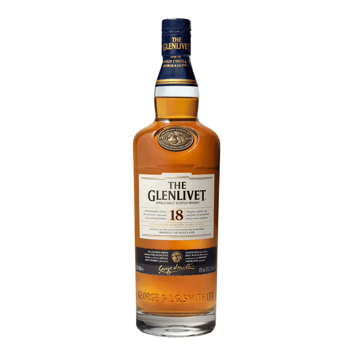 The Glenlivet 18 Ans 70cl + Etui