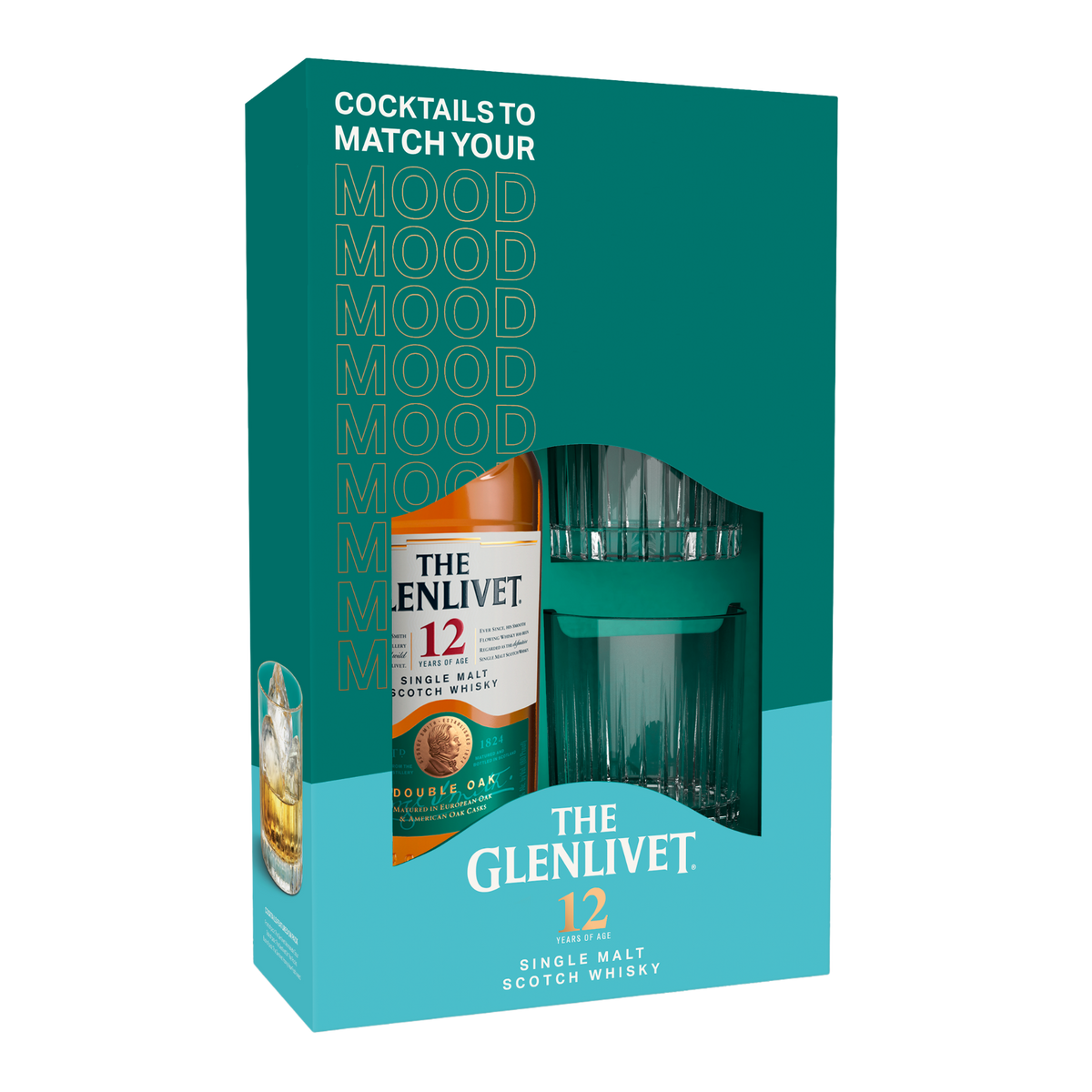 The Glenlivet 12 Ans 70cl + Verre
